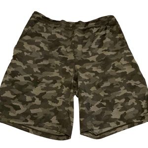 Men’s Lululemon Athletica Shorts Camouflage Size Large